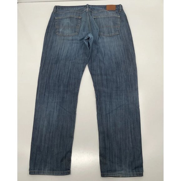 Lucky Brand Men's 221 Original Straight Jeans 38x34 Medium Wash - Picture 6 of 9